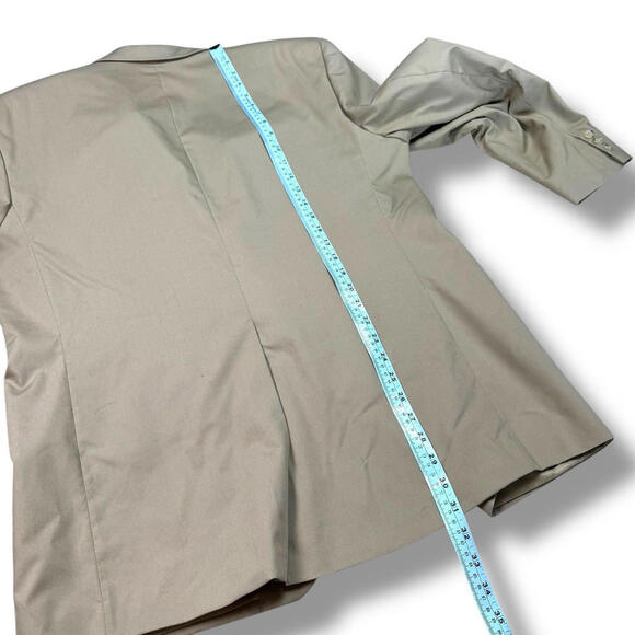 Vintage Haspel Suit Mens 42R Beige Sports Cost Dress Pants 36x28 2 Pieces Retro - Picture 7 of 14